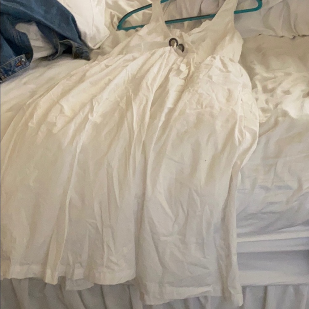 White summer dress
